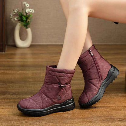 Women's Fleece-lined Waterproof Anti-slip Snow Boots