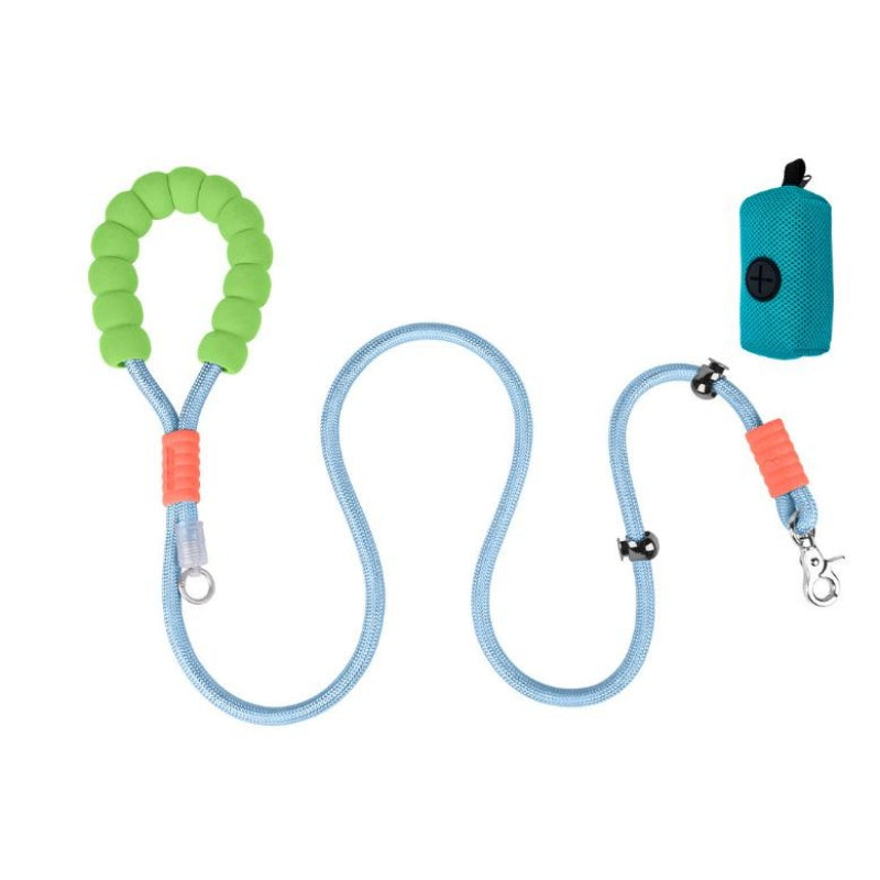 Explosion-Proof Dog Leash - Durable Collar and Chain Set for Small to Medium Dogs