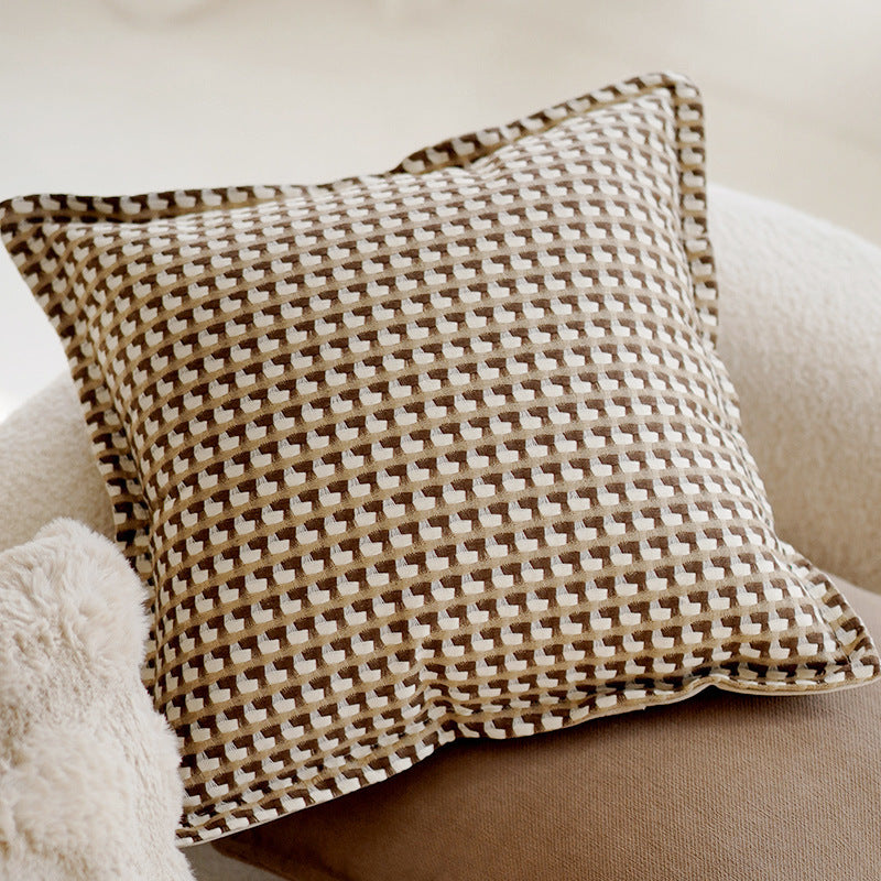 Retro Knotted Pillow Cushion - Vintage Style Decorative Throw Pillow