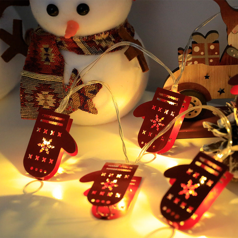 Christmas LED Character String Lights - Santa Claus Elk Snowman Ornament Decoration