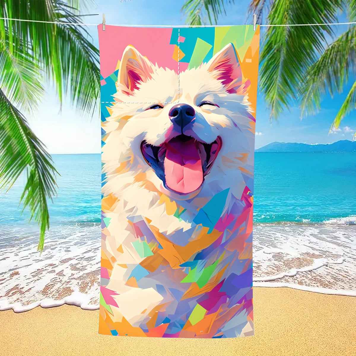 One-piece Beach Towel Versatile Bag Storage