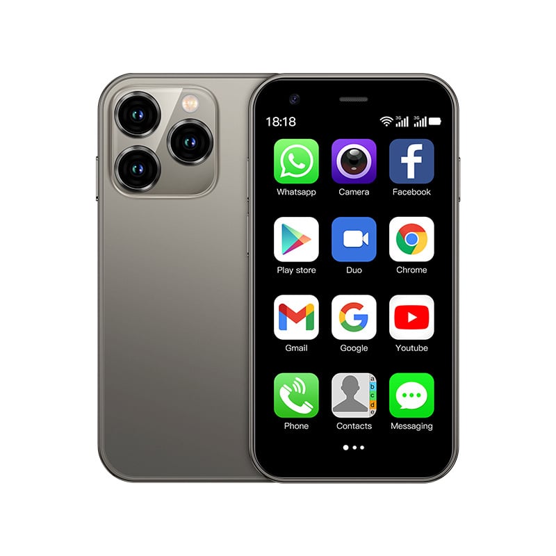Mini Android Smartphone - Compact 16GB Unlocked Phone with Dual SIM