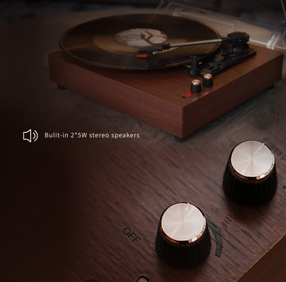 Record Player E300, Turntable, Record Player With 2 Stereo Speaker--Selling On Temu Is Prohibited - DropOnline.co