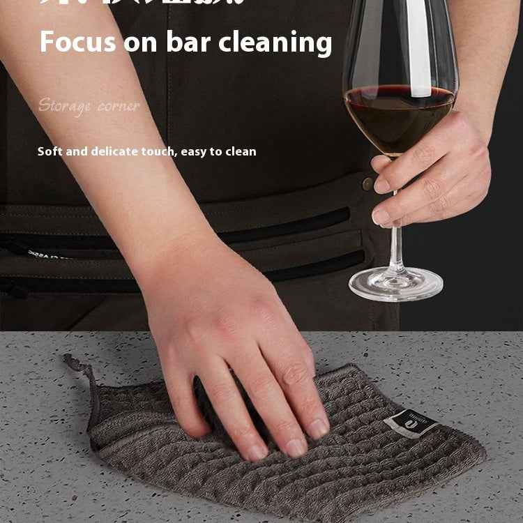 Waffle Towel Microfiber Coffee Cleaning Household Towels