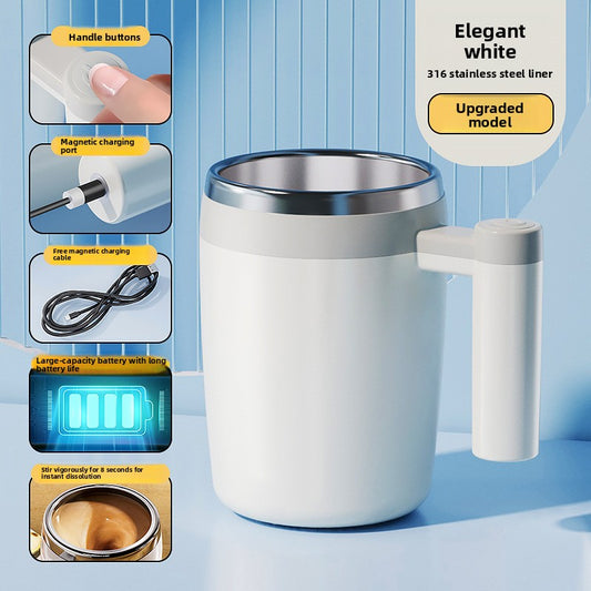 Rechargeable Automatic Magnetic Mixing Cup