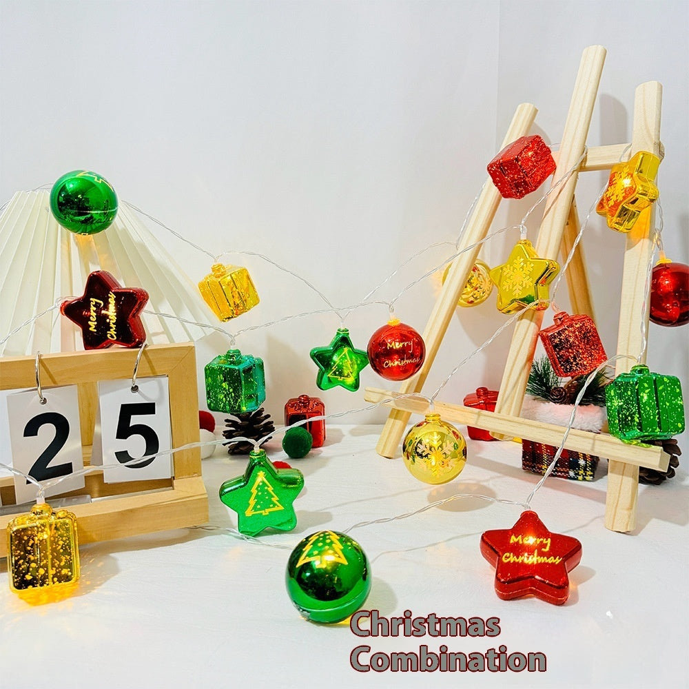 Christmas String Lights - Festive LED Atmosphere Lighting Chain for Party & Scene Decoration