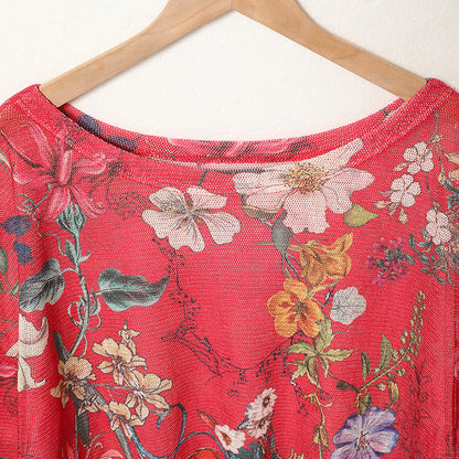 Women's Graphic Print Long Sleeve Blouse, Crew Neck Fall Fashion Tunic Top, Casual Dressy Work Shirt - DropOnline.co