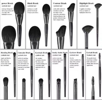 BEILI Low MOQ Ship Fast Custom High Quality Make Up Brushes Wholesale Wood Handle Premium Natural10pcs Makeup Brush - DropOnline.co