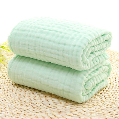 Simple Printing Creative 6-layer Gauze Baby's Bath Towel