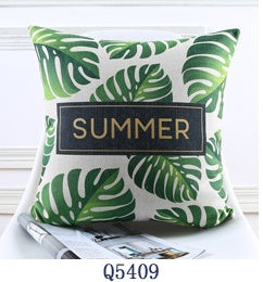 Tropical rain forest sofa pillow cushion