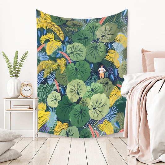 Bedroom Wall Decor Background Fabric Tapestry - Large Decorative Wall Hanging for Home