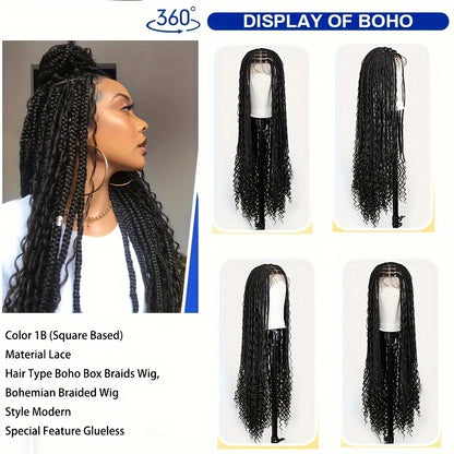 Synthetic Non-toxic Wig, All Lace, Non-toxic Wig, Wave Shape, Suitable For All Races, Suitable For All Scenes. - DropOnline.co