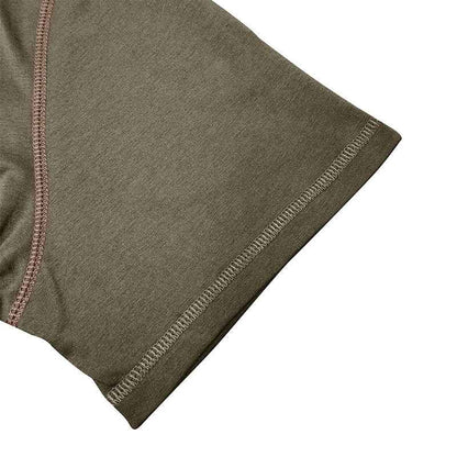 Men's Fashion Short Sleeve Polo Shirt - Summer Button V-Neck Top