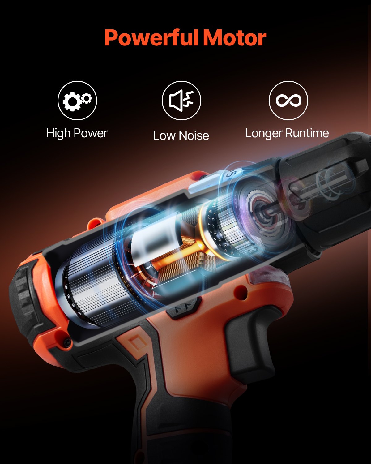 Tool Combo Kit Max 12V Cordless 2-Tool Power Combo Kit With 2.0 Ah Batteries