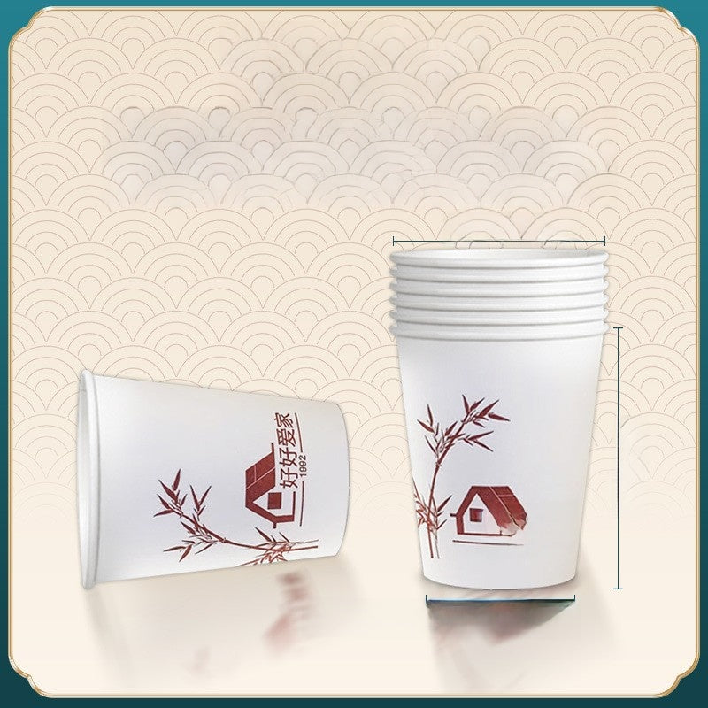 Heavy-Duty Disposable Cups - Extra Thick Durable 250ml Bulk Pack