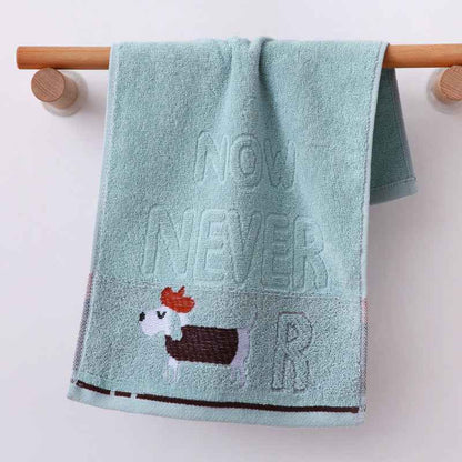 Children's Towel Home Soft Cartoon Face Towel Pure Cotton