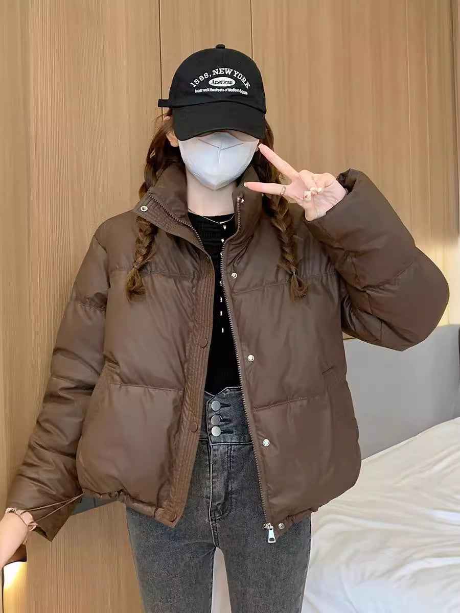 Men's Fashionable Padded Short Cotton Jacket