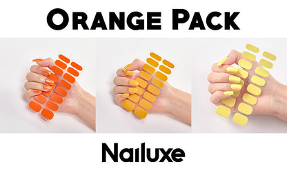 Pure Color 16 Nail Stickers - DropOnline.co