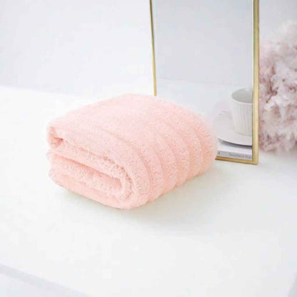 Coral Fleece Towels Suit Household Unisex Plus-sized Thick Soft Absorbent Lint-free