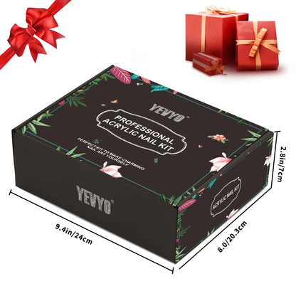 Acrylic Nail Kit With Drill, 4 Colors Gel Polish And UV Light Nail Kit, Birthday Gifts For Women, Valentines Day Gifts For Girl, Professional Nails Kit Acrylic Set With Everything For Beginners - DropOnline.co