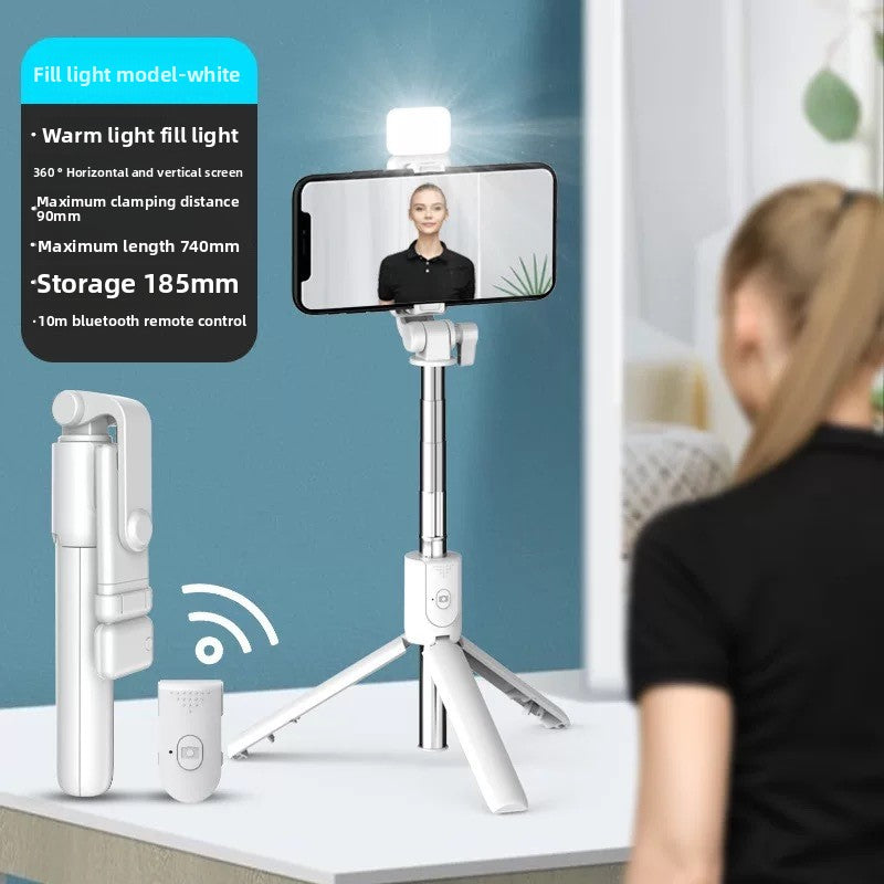 Bluetooth Selfie Stick - Wireless Remote Phone Camera Control 70cm Extendable