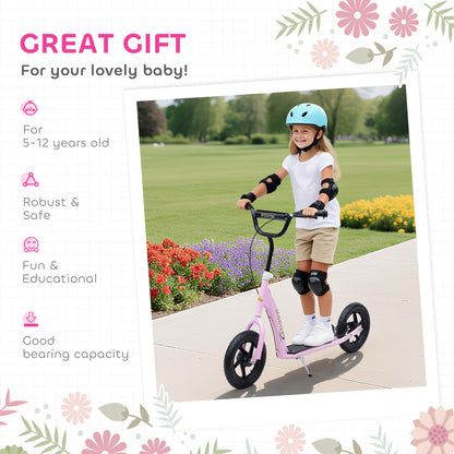 Kick Scooter for Kids 5-12 Years Old with Adjustable Height Handlebar