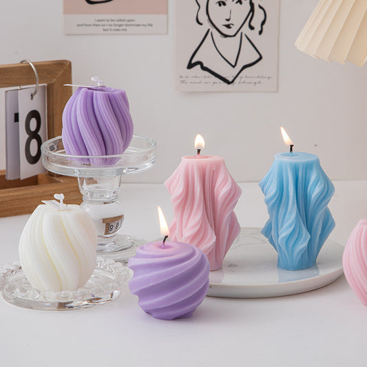 Premium Geometric Aromatherapy Candle - Creative Home Decoration Scented Candle