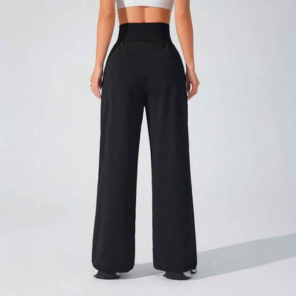Ladies' Slimming High-Waisted Straight Pants