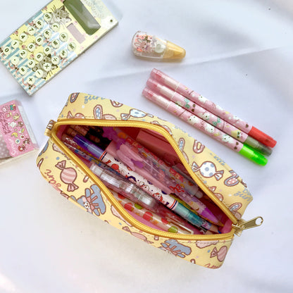 Printed Pencil Case Large Capacity Stationery Box For Elementary, Middle And High School Students - DropOnline.co