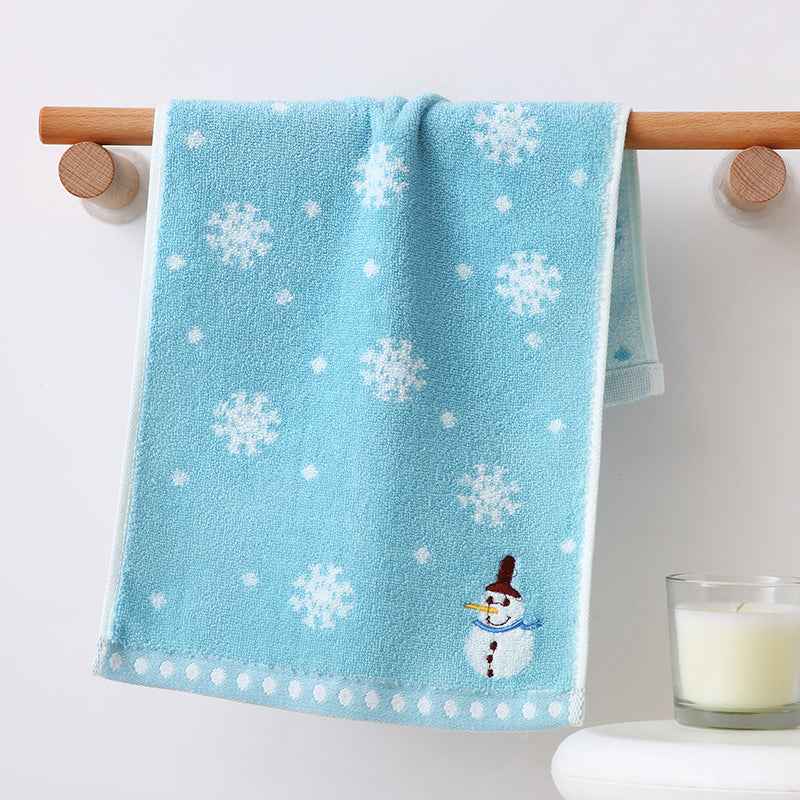 Children's Towel Home Soft Cartoon Face Towel Pure Cotton