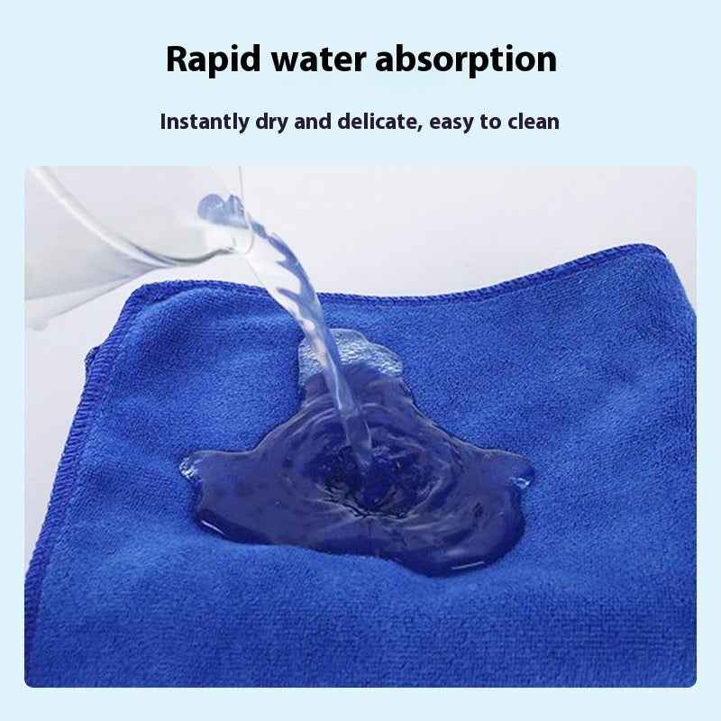 Car Wash Towel 30X30 Thickened Suction Car Wiper Housekeeping