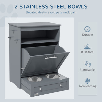 Pet Feeder Stations, Lockers, Dog Food Storage Containers - DropOnline.co
