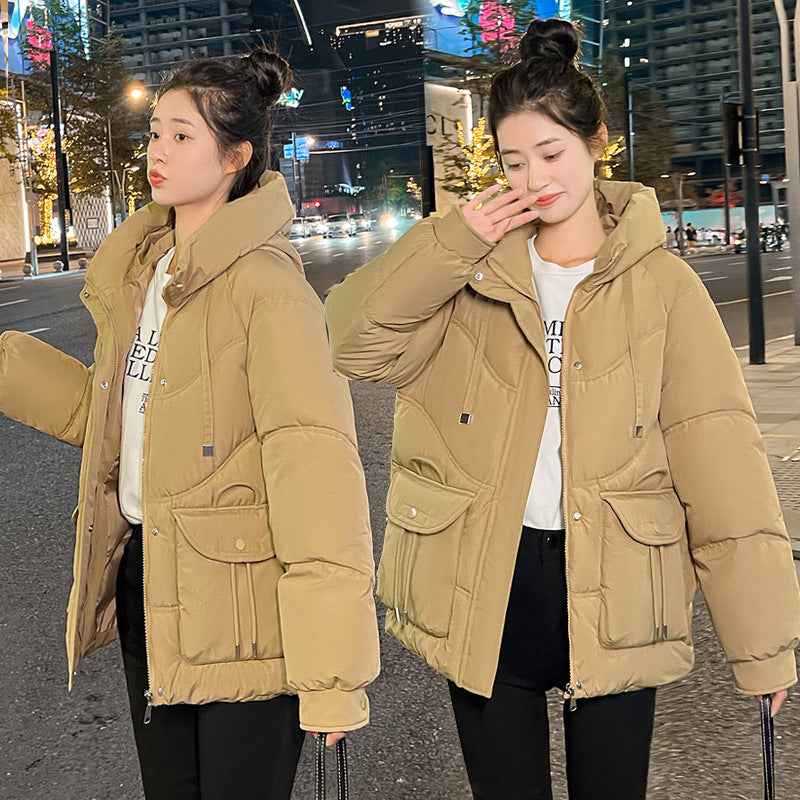 European Bread Short Down Cotton Clothing Cotton Coat Women's