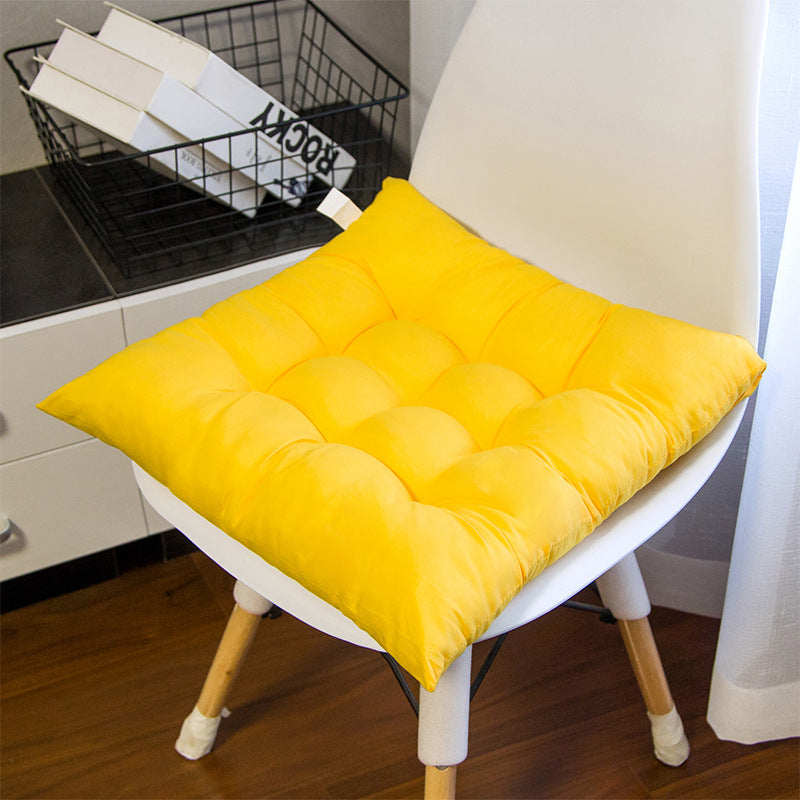 Solid Color Padded Cushion Chair Cushion Office Chair Cushion