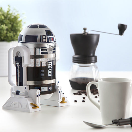 R2-D2 Star Wars French Press Coffee Maker - 960ml Multi-Function Coffee Machine