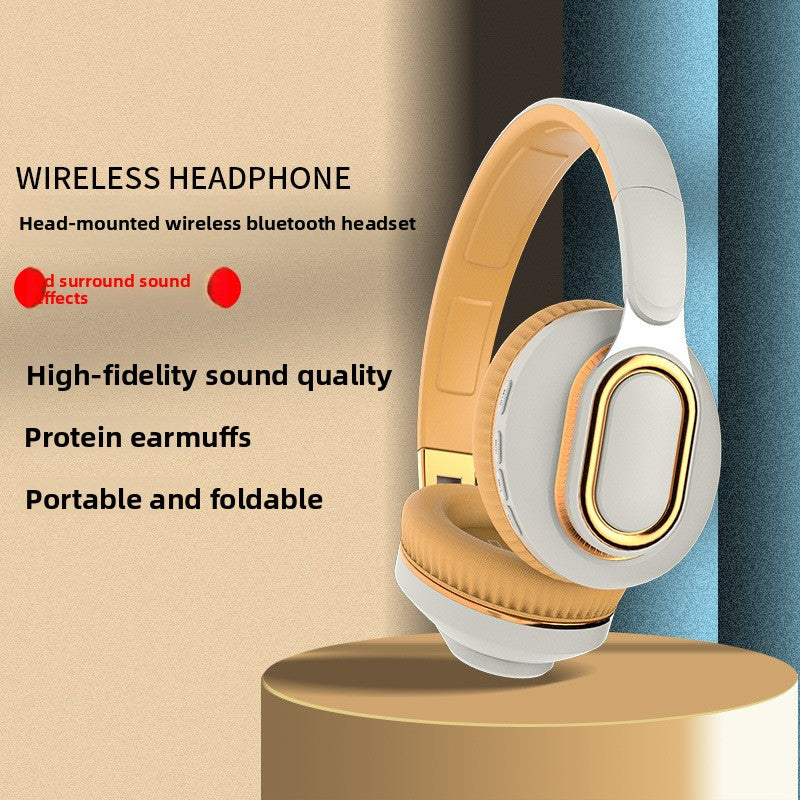 Comfort Fit Bluetooth Headphones - Wireless Over-Ear Design