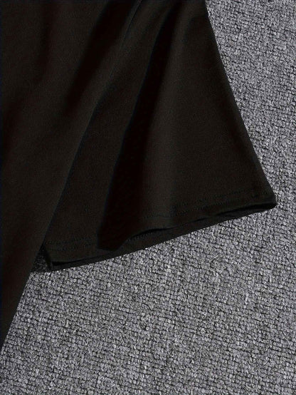 Men's 'Trust No One' Printed T-Shirt - Summer Casual Sports Leisure Tee