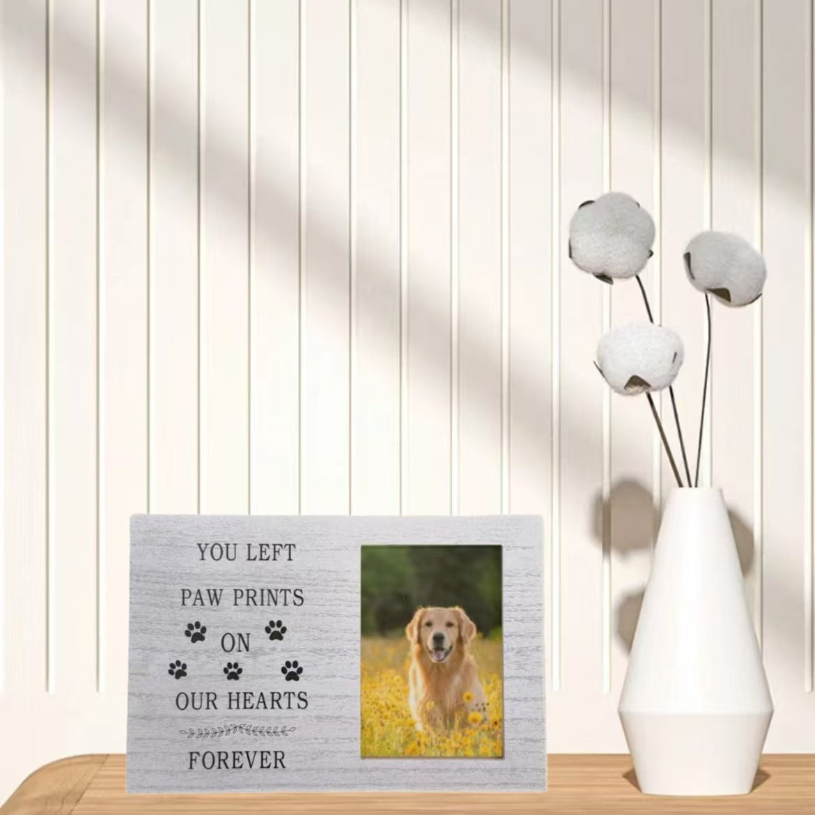 Wooden Photo Frame Pendant Photo Ornaments