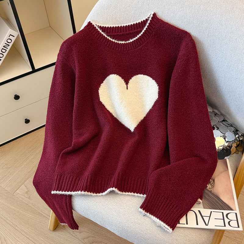 Color-block Sweater Women's Knitwear
