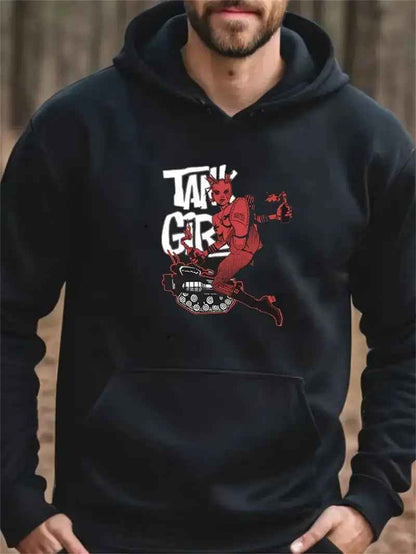 Men's Hoodie - Cozy Pullover Hooded Sweatshirt