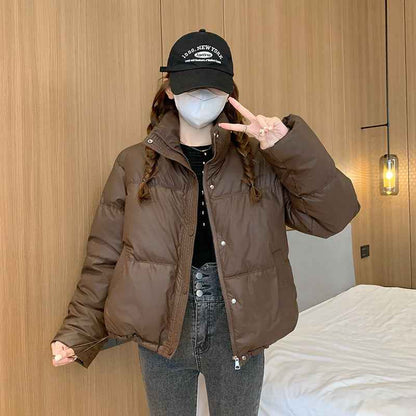 Men's Fashionable Padded Short Cotton Jacket