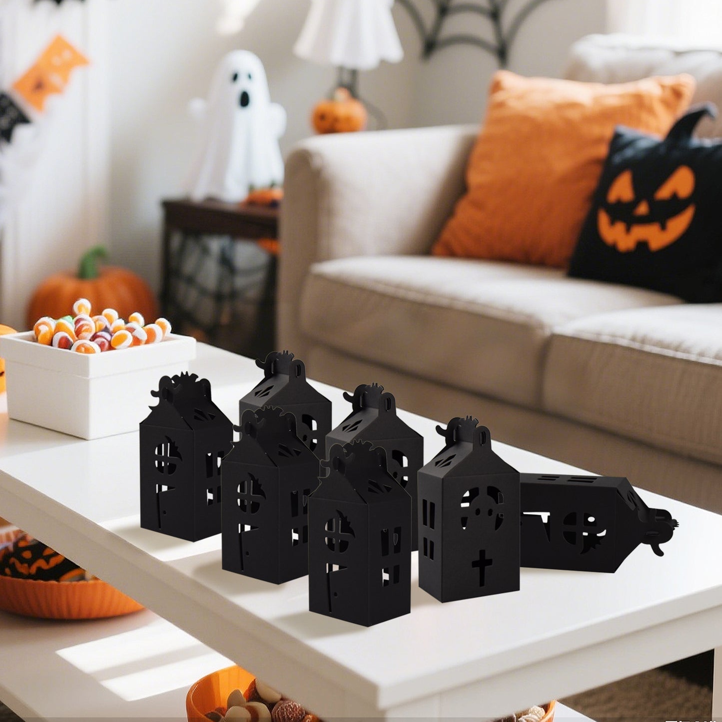 Halloween Candy Boxes - 20 Pcs Decorative Treat Containers