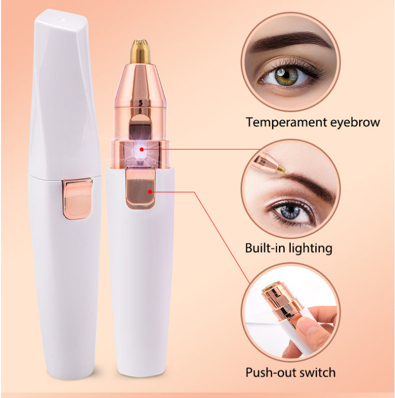 Battery-powered hair trimmer