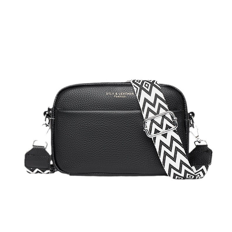 Women's Leather Shoulder Bag - Fashion Simple Messenger Bag