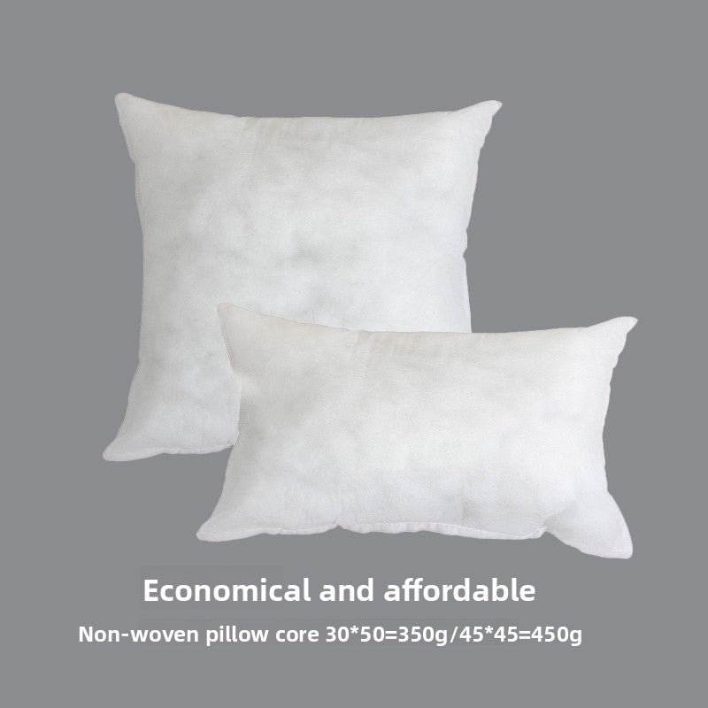 Embroidered Plush Pillow Cover - Artisan Crafted Decorative Cushion