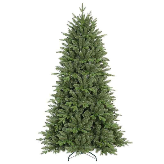 7ft PE/PVC Mixed Christmas Tree - Premium Holiday Decoration - DropOnline.co