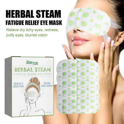 5PCS Steam Eye Mask, No Scent, Self-Heating Eye Mask, Eye SPA Mask, Relieve Eye Strain Fatique, Dark Circles, Puffiness - DropOnline.co