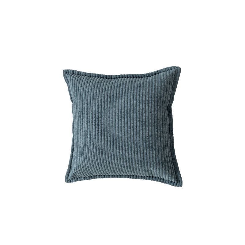 Corduroy Striped Pillow Cover - Textured Ribbed Cushion Case