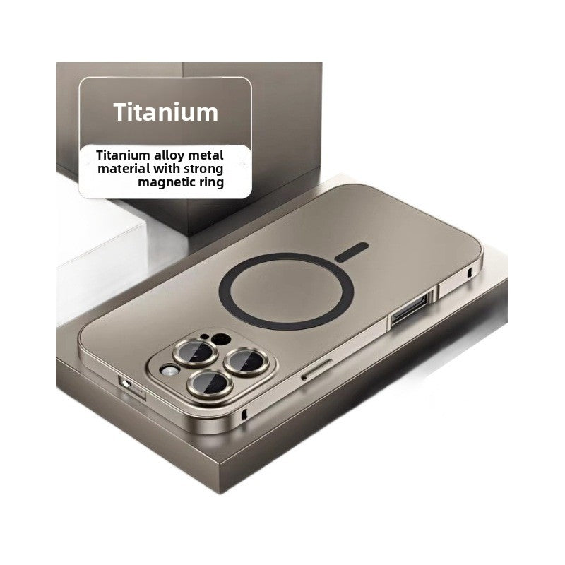 Aluminum Alloy iPhone Case - Premium Glass Lens Protection