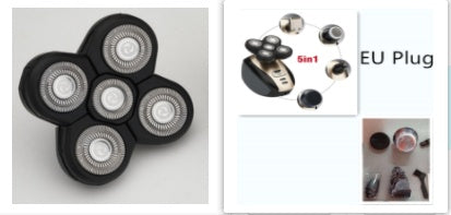 5 In 1 Multifunctional Electric Shaver 5 Blade Razor For Men Shaved Head Rechargeable Shaving Machine Beard Nose Hair Trimmer - DropOnline.co